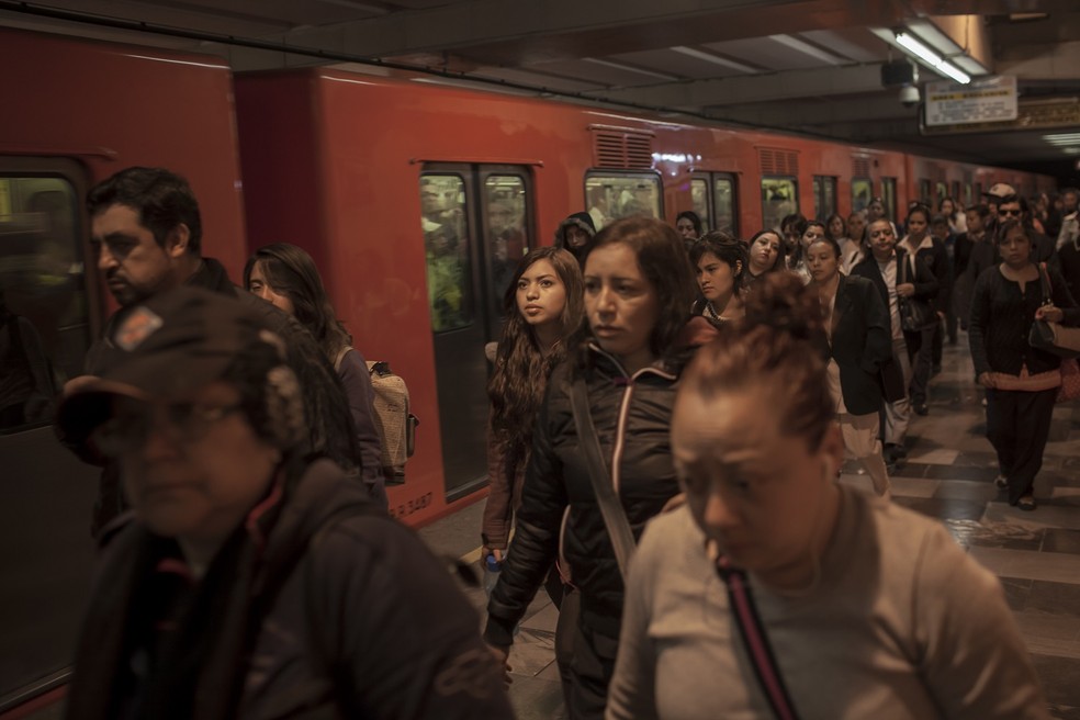 Metrô da Cidade do México tem 12 linhas — Foto: Getty Images