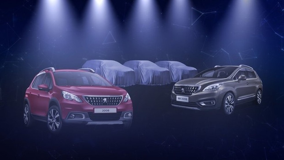 Três novos SUVs foram confirmados pela Peugeot (Foto: Reprodução) — Foto: Auto Esporte