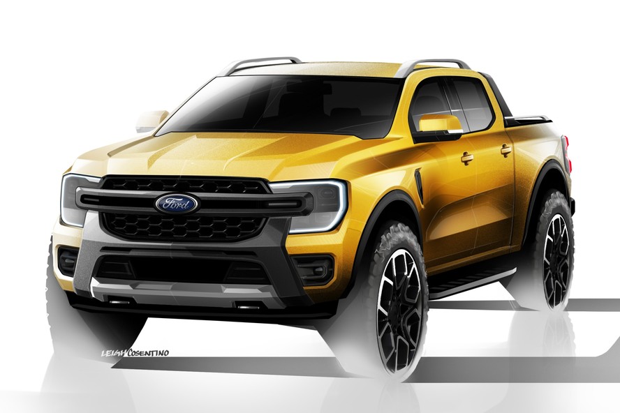 Ford Ranger terá design revisado e ganhará mais tecnologia