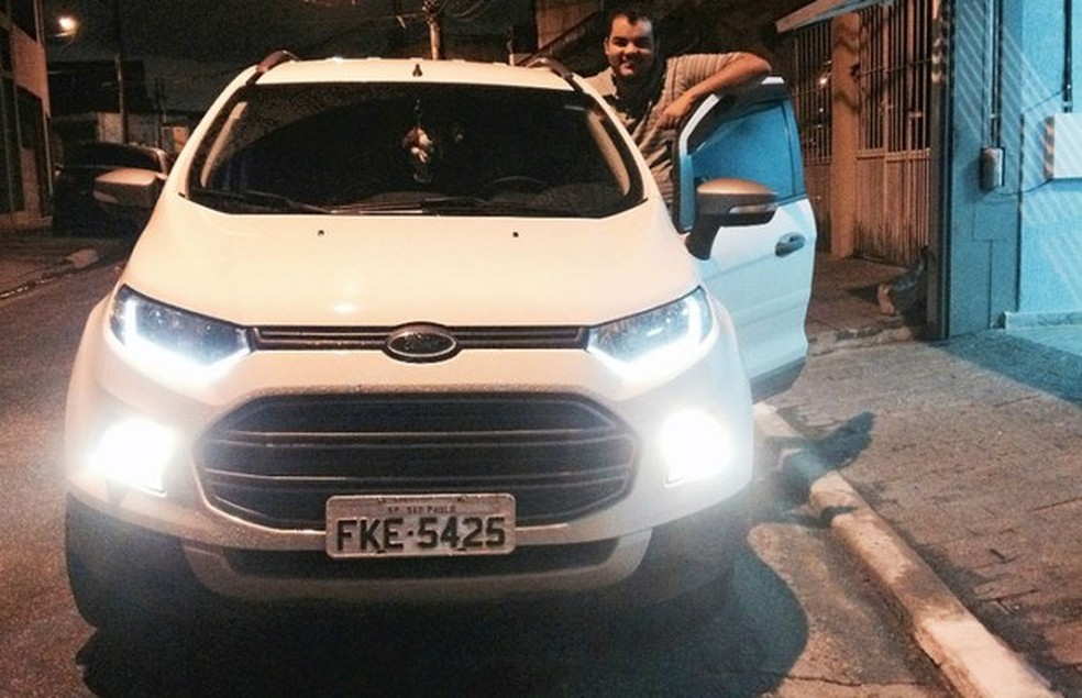 Thiago Costa é dono de um Ford EcoSport (Foto: Arquivo Pessoal) — Foto: Auto Esporte