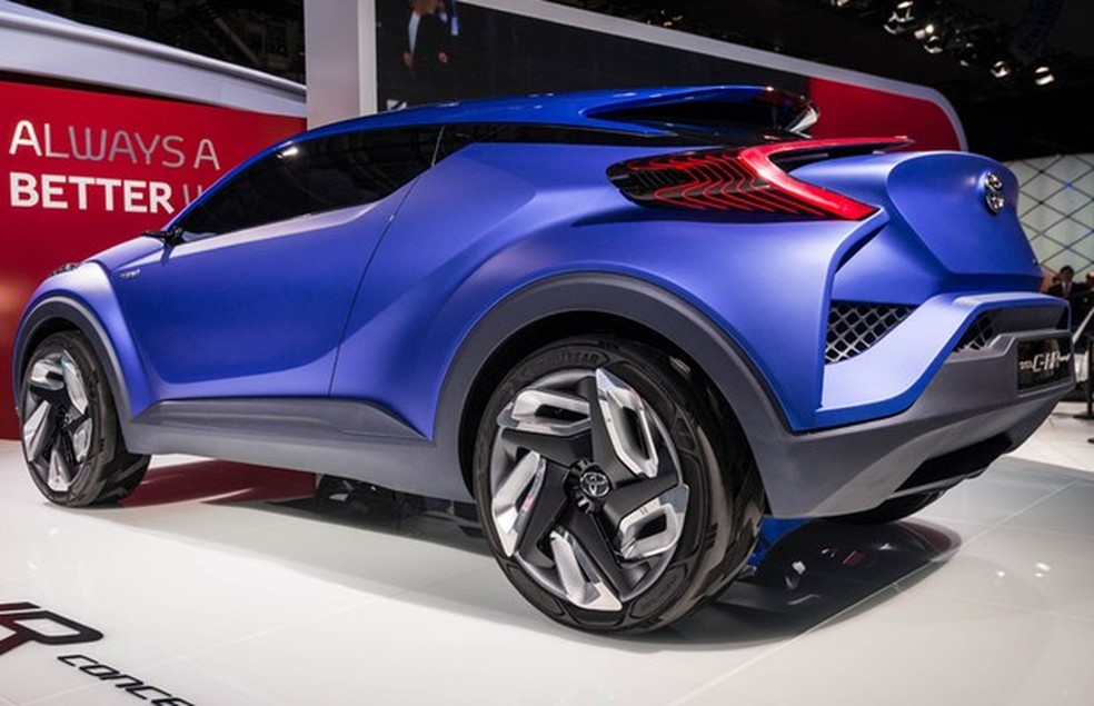 Toyota C-HR Concept no Salão de Paris (Foto: Divulgação) — Foto: Auto Esporte