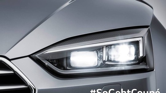 Audi A5 ganha novo teaser antes da apresentação