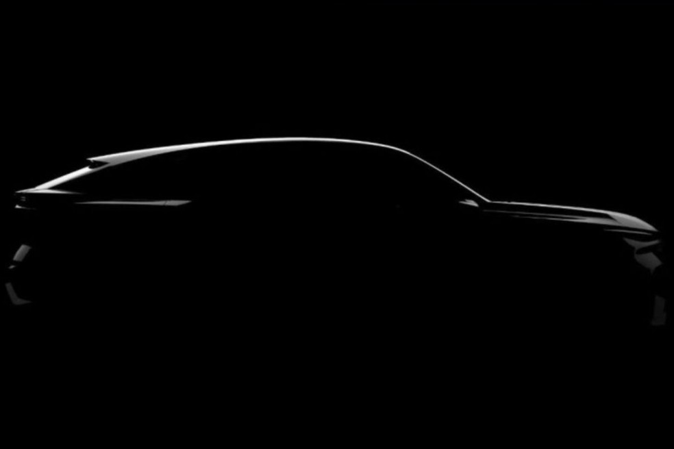 Novo SUV cupê já revela silhueta em teaser — Foto: Reprodução