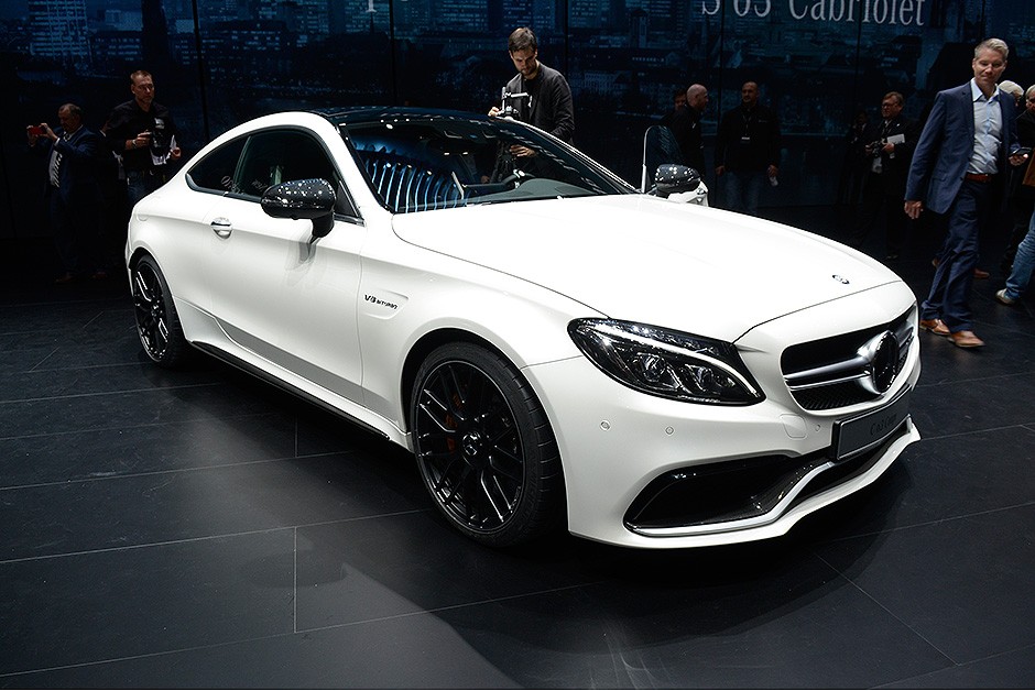 Mercedes-Benz C 63 AMG Coupé no Salão de Frankfurt