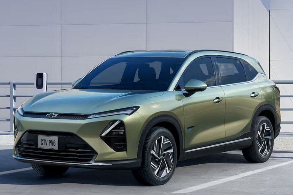 Versão PHEV do Captiva promete 1.100 km de autonomia — Foto: Chevrolet/Divulgação