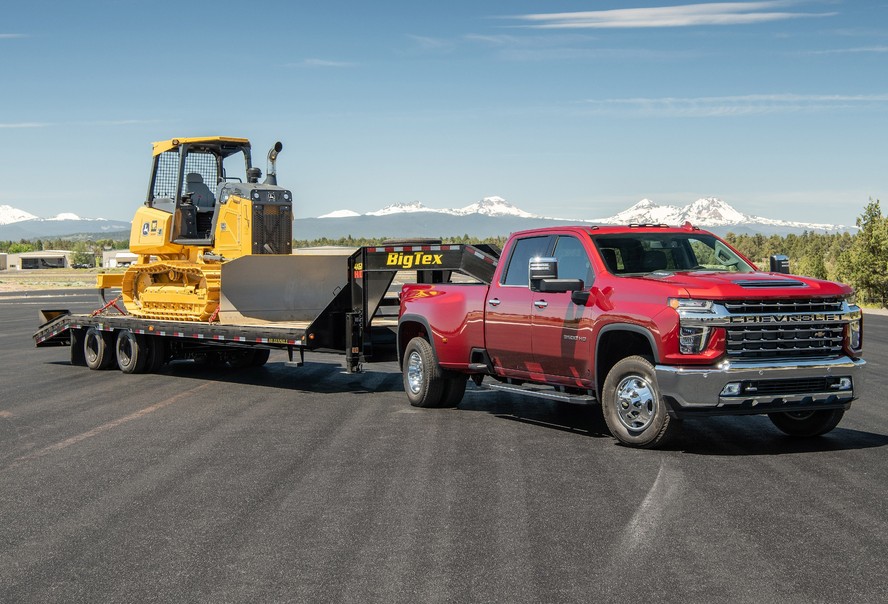 Silverado é uma das que podem levar reboques enormes