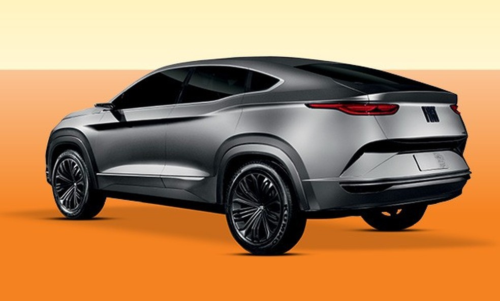 Modelo terá teto com caimento de cupê (Foto: Projeções: João Kleber Amaral) — Foto: Auto Esporte