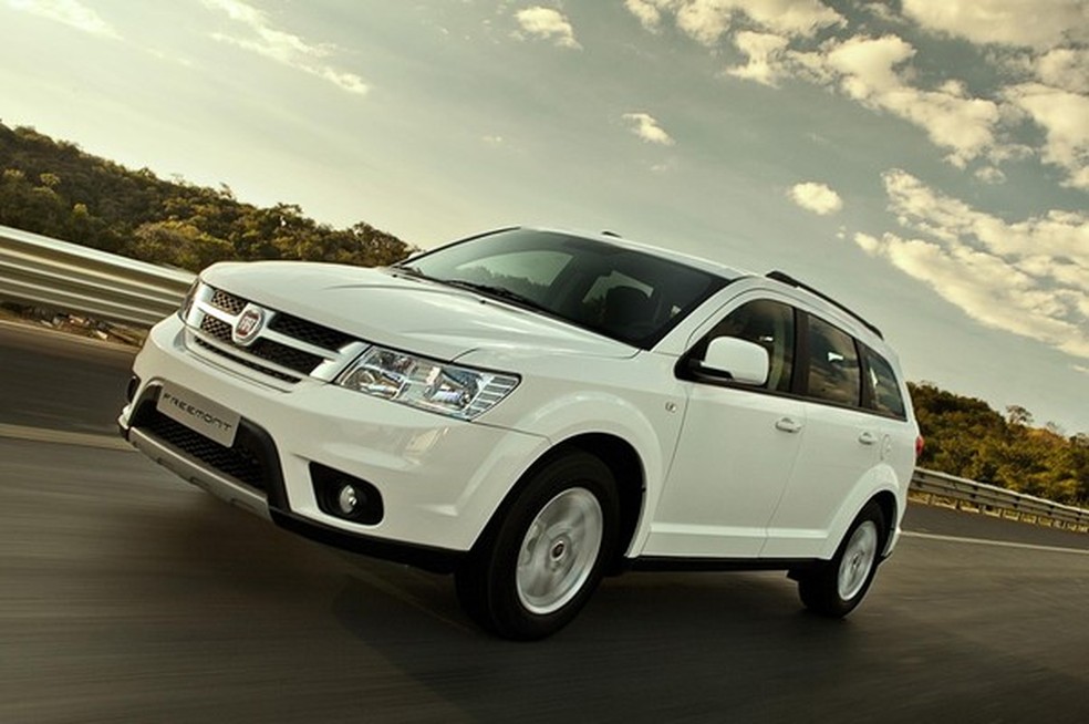 Fiat Freemont feito sobre o Dodge Journey, foi o primeiro "fruto" da fusão entre Fiat e Chrysler (Foto: Divulgação) — Foto: Auto Esporte