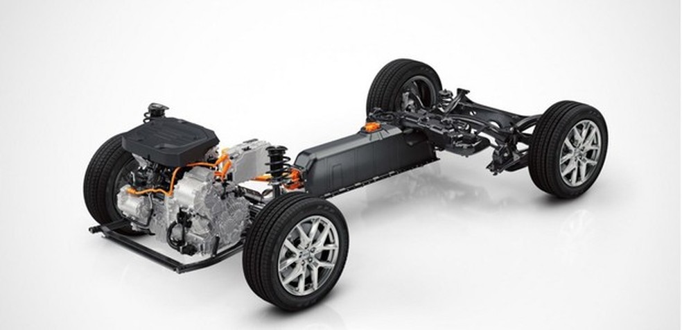 Plataforma modular CMA da Volvo para carros compactos (Foto: Divulgação) — Foto: Auto Esporte