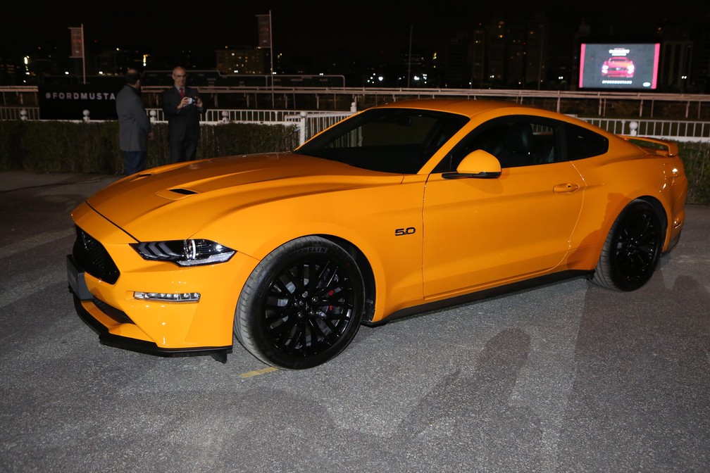 Ford Mustang é apresentado no Brasil — Foto: Celso Tavares/G1