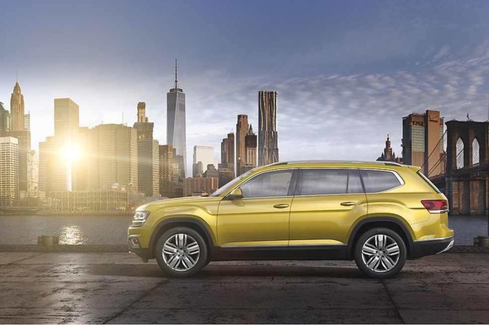 Novo Volkswagen Atlas (Foto: Divulgação) — Foto: Auto Esporte