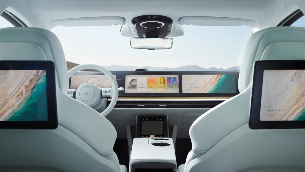 Sony vai desenvolver a tecnologia de entretenimento dos carros na parceria com a Honda — Foto: Divulgação
