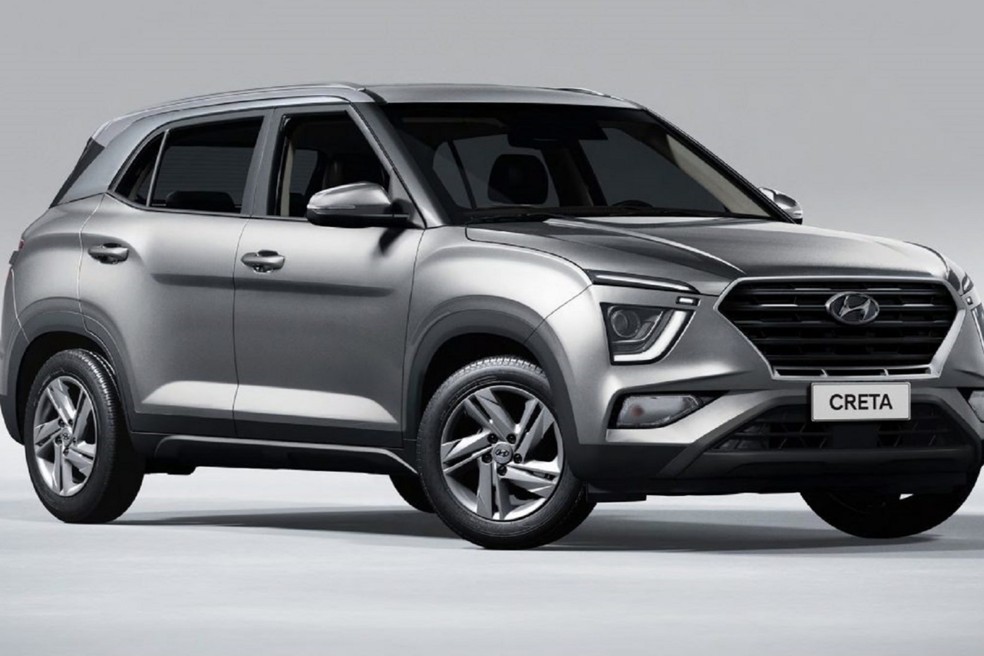 O Hyundai Creta Comfort traz porta-malas com cerca de 430 litros. — Foto: Divulgação/Hyundai