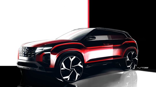Hyundai Creta será reestilizado novamente e terá dianteira igual à do Tucson