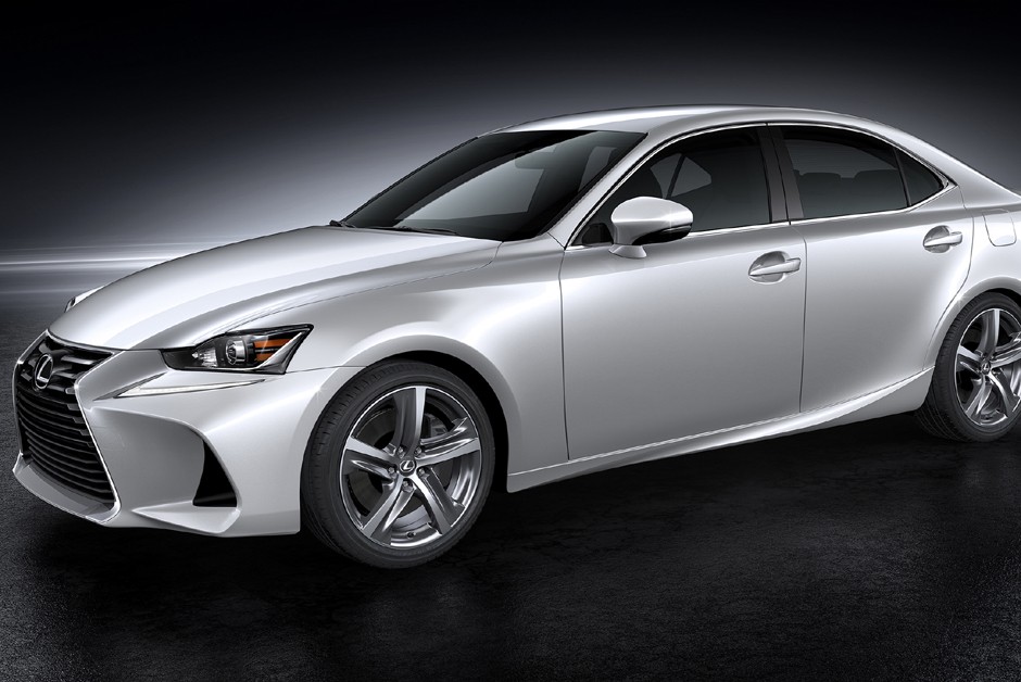 Lexus IS 350 depois do facelift