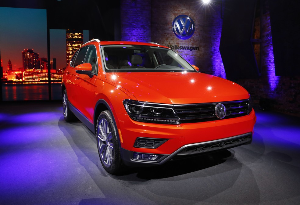 Volkswagen Tiguan All Space — Foto: AP Photo/Paul Sancya