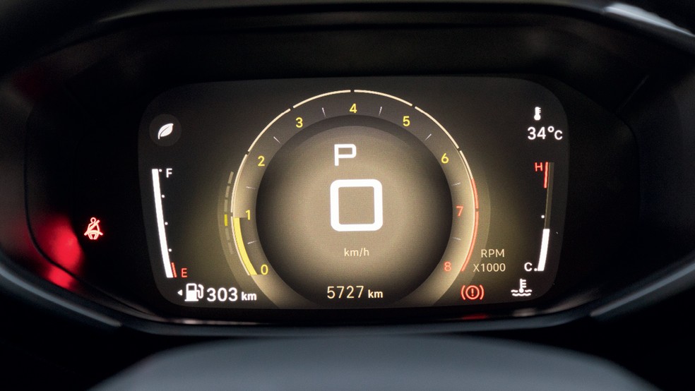Aircross estreou quadro de instrumentos digital na nova família de carros da Citroën — Foto: Renato Durães/Auto News Brasil