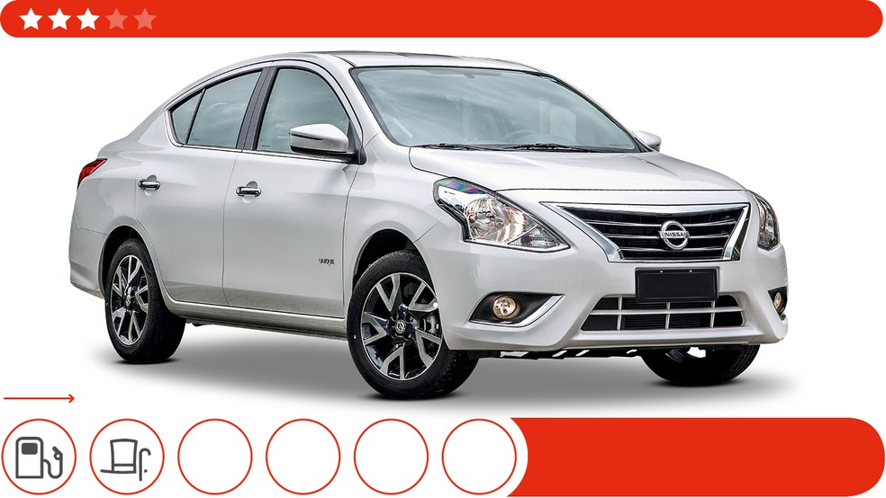 Nissan Versa V-Drive  — Foto: Divulgação
