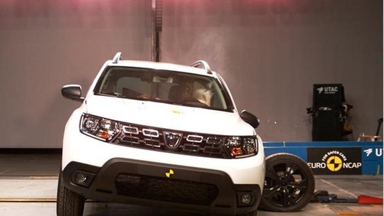 Novo Duster leva apenas três estrelas no Euro NCAP