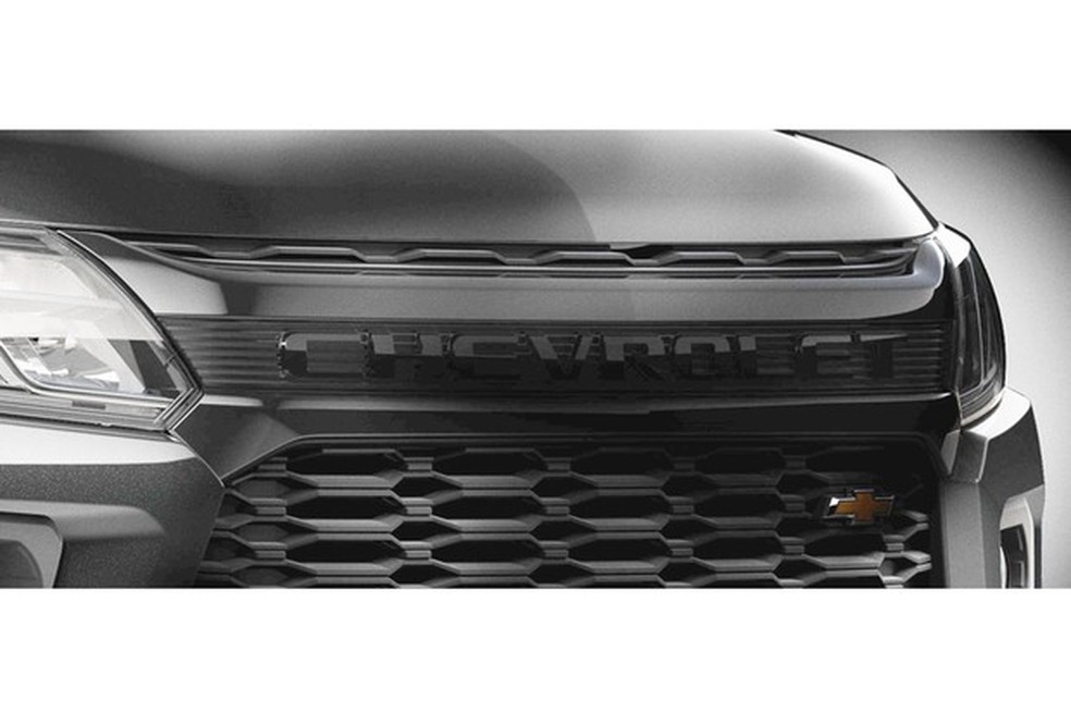 Será a primeira vez que a S10 não terá a icônica gravata no meio da grade (Foto: Divulgação) — Foto: Auto Esporte