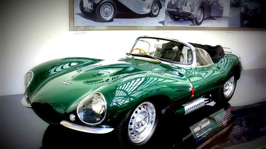 Salão de Los Angeles tem Jaguar de Steve McQueen