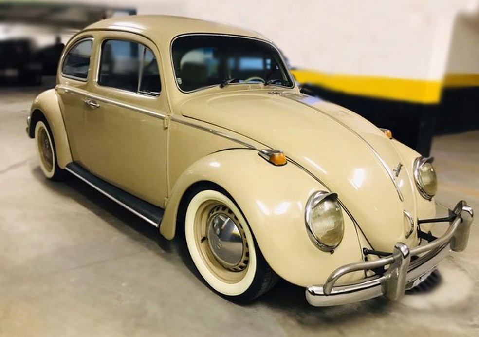 VW Fusca 1970 tem certificado de originalidade — Foto: Divulgação