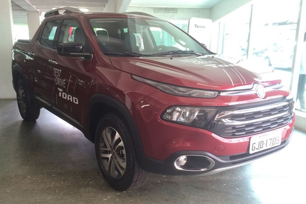 Fiat Toro nas lojas (Foto: Guilherme Blanco Muniz / Auto News Brasil) — Foto: Auto Esporte