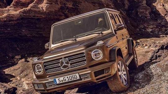Vazam as primeiras imagens do novo Mercedes-Benz Classe G