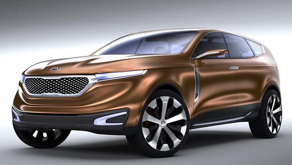 Kia Cross GT Concept antecipa linhas que vão aparecer em SUV maior que o Sorento (Foto: Divulgação) — Foto: Auto Esporte