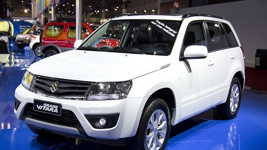 Recall: Suzuki convoca Grand Vitara para substituir o eixo de mudança de marchas