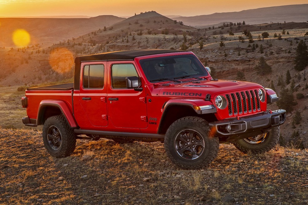 Jeep Gladiator tem estreia marcada para este mês no Brasil — Foto: Divulgação