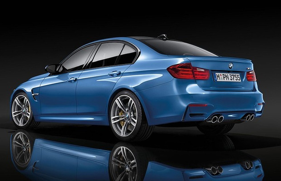 Novo BMW M3 (Foto: Divulgação) — Foto: Auto Esporte