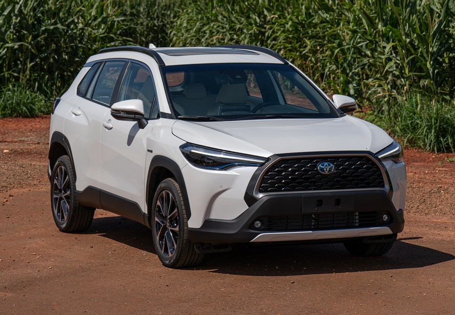 Toyota Corolla Cross 2022 XRX 1.8 Híbrido Dianteira Estática