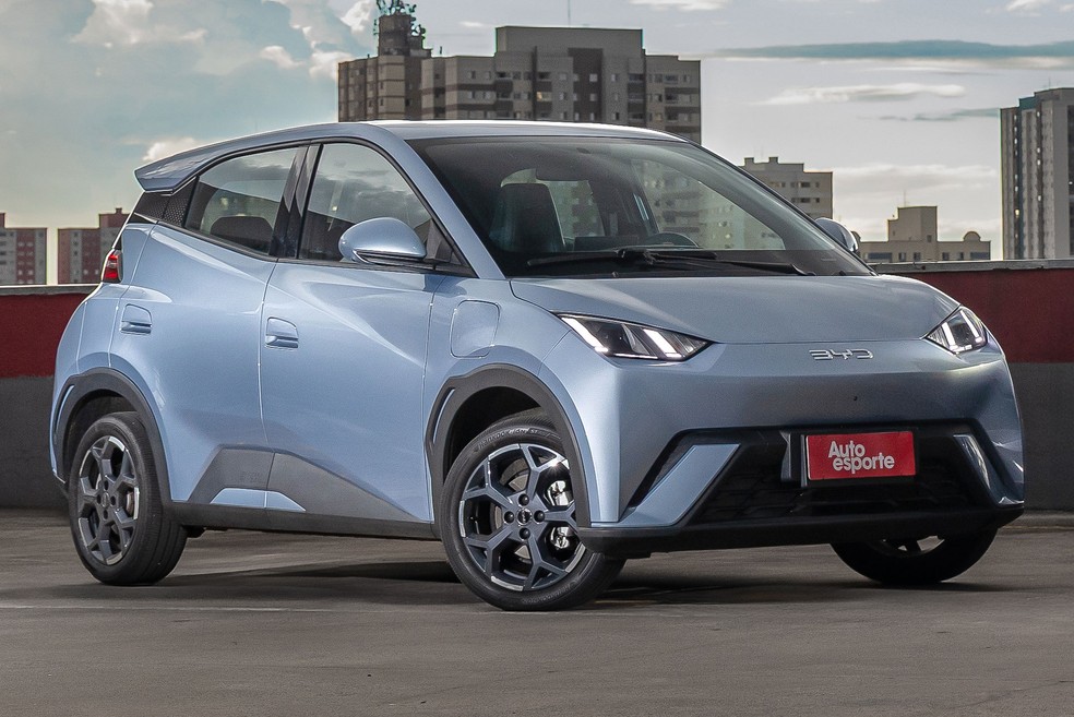 BYD Dolphin Mini � o carro el�trico mais vendido do Brasil desde 2024 � Foto: Renato Dur�es/Autoesporte