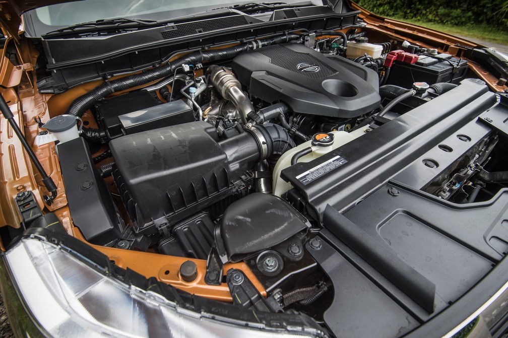 Motor 2.3 litros desenvolve 190 cv e 45,8 kgfm  — Foto: Gustavo Epifânio/G1
