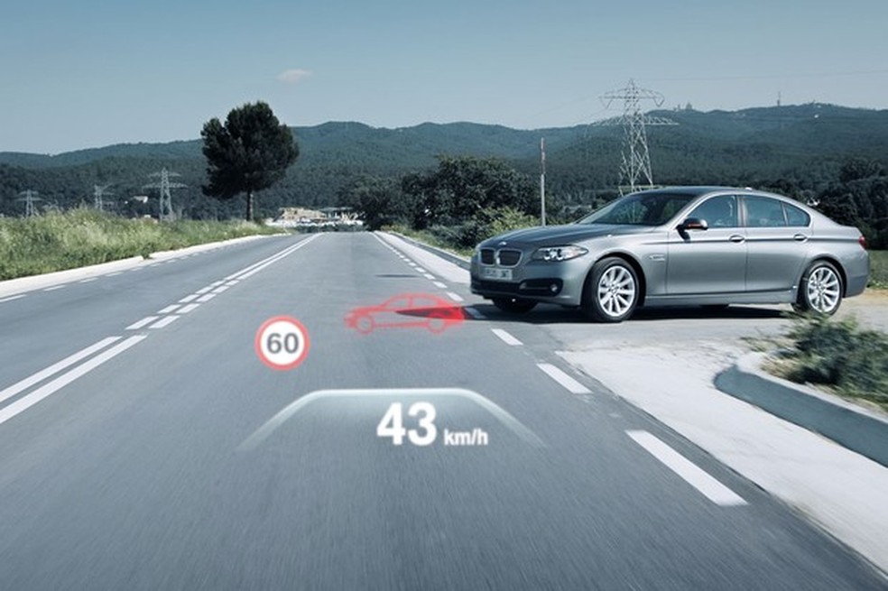 Novo BMW Série 5 poderá ser semi-autônomo e evitar acidentes (Foto: Divulgação) — Foto: Auto Esporte