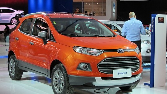 Ford EcoSport ganha sistema de partida sem chave 