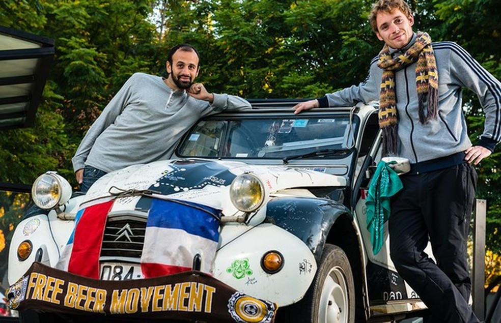 Citroën 2CV do Pan American Futbol Project (Foto: Divulgação) — Foto: Auto Esporte