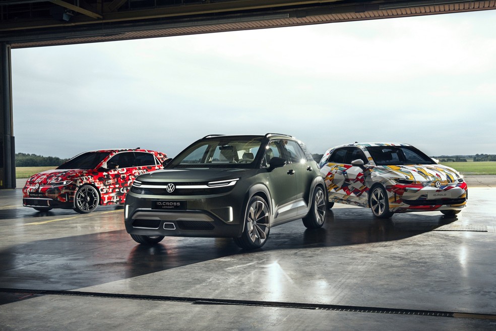 Volkswagen ID.Cross Concept chegará ao mercado em 2026 — Foto: Divulgação