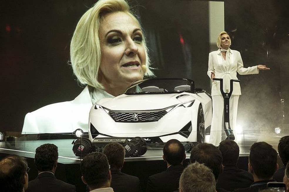 Ana Theresa Borsari, presidente da Peugeot do Brasil (Foto: Salão do Automóvel 2016) — Foto: Auto Esporte