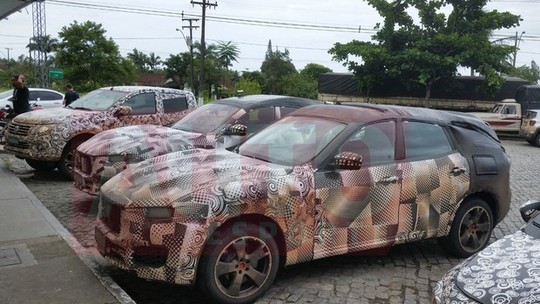 Flagra: Fiat Tipo, Tipo SW, picape Fullback e Maserati Levante em testes no Brasil