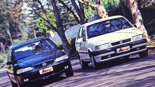 Comparativo de 1996: Chevrolet Vectra CD x Fiat Tempra 16V