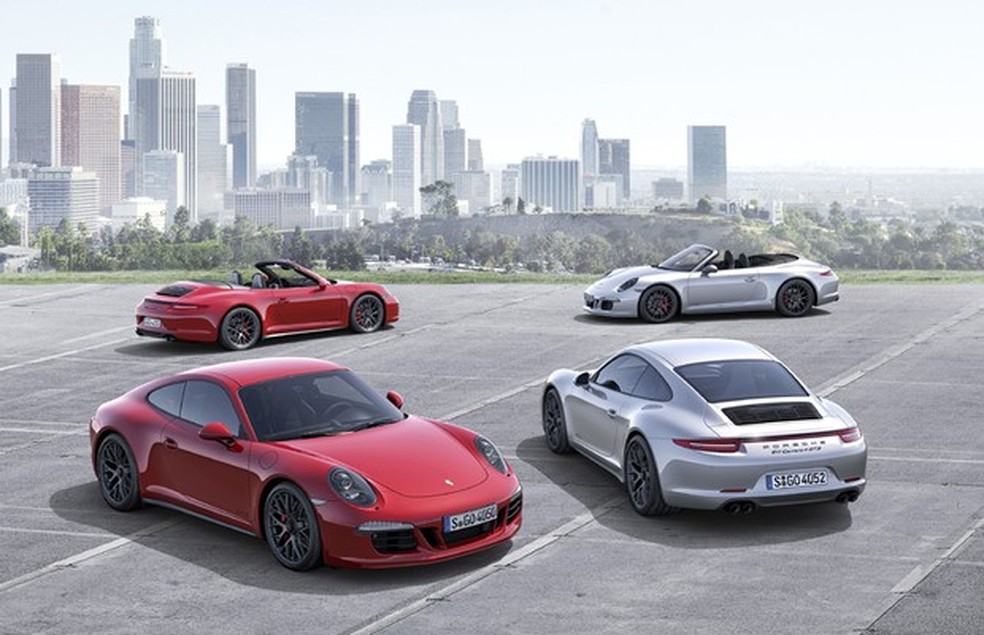 Porsche 911 Carrera GTS e Porsche 911 Carrera 4 GTS (Foto: Divulgação) — Foto: Auto Esporte