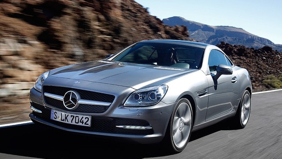 Mercedes SLK 350 é convocado para reparo no sistema de combustível (Foto: Divulgação) — Foto: Auto Esporte