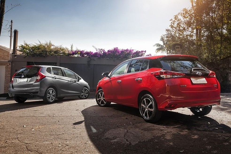 Hatches têm muito em comum, mas são diferentes (Foto: Leo Sposito/Auto News Brasil) — Foto: Auto Esporte