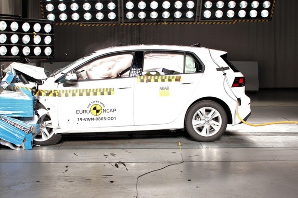 Hatch oferece ótima proteção para ocupantes adultos (Foto: Euro NCAP) — Foto: Auto Esporte