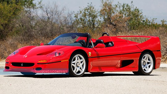 
Raríssima Ferrari F50 que foi de Mike Tyson deve ser vendida por R$ 30 milhões em leilão