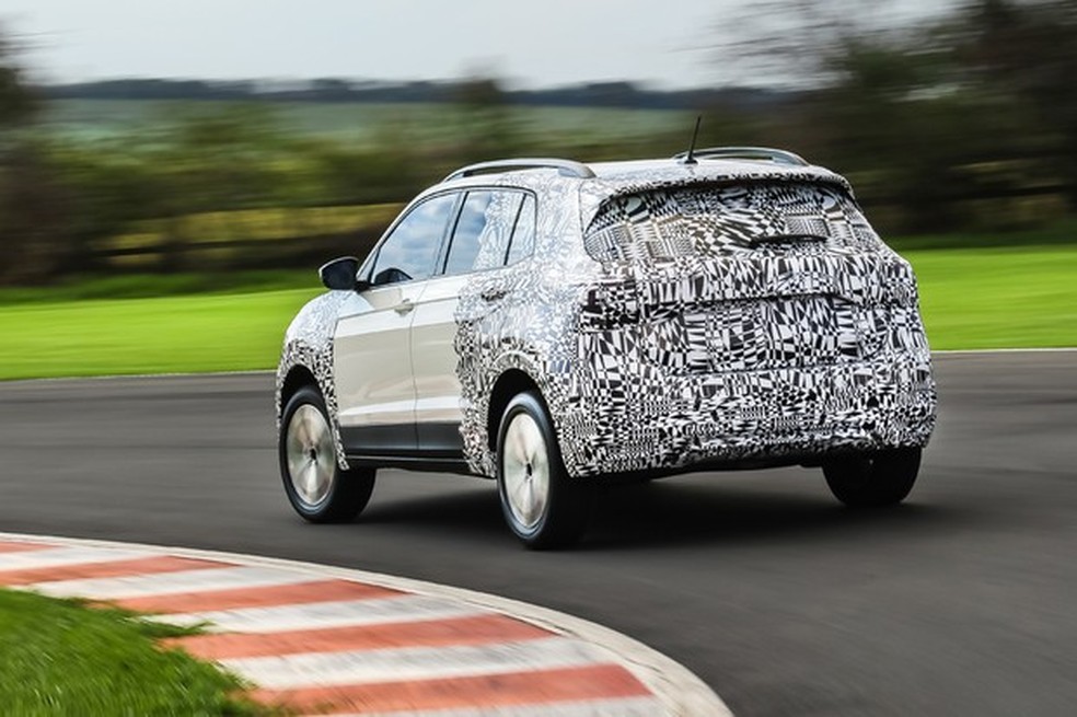 Volkswagen T-Cross nacional em testes finais (Foto: Divulgação) — Foto: Auto Esporte