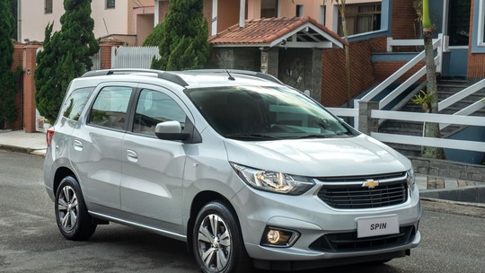 Chevrolet Spin 2022 tem nova versão de entrada por R$ 89 mil, mas chega a R$ 110 mil na topo de linha