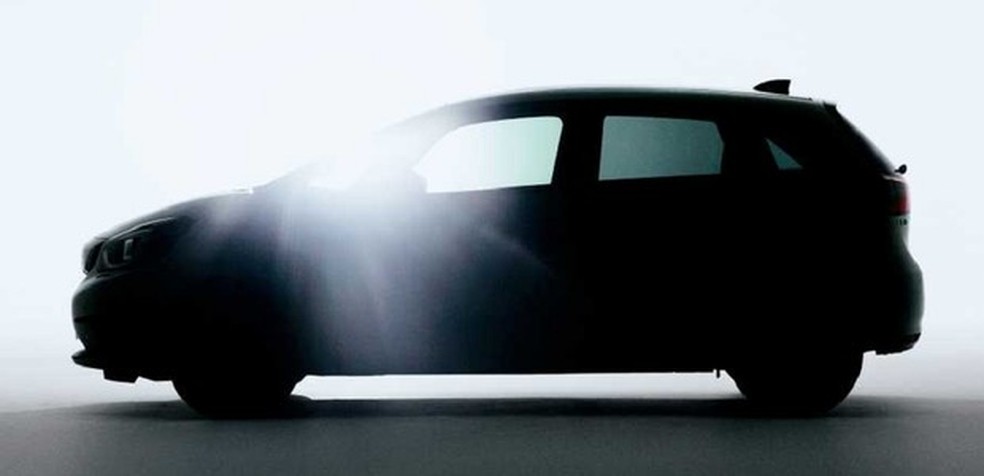 Teaser novo Honda Fit (Foto: Divulgação ) — Foto: Auto Esporte